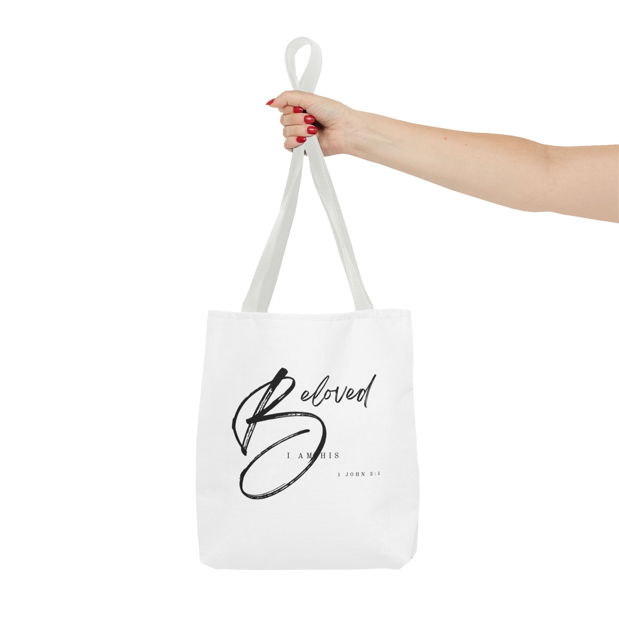 I am His Beloved Tote Bag 4
