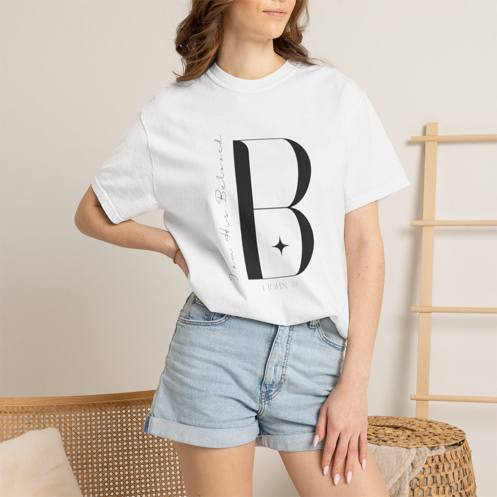 I am His Beloved "B" Style T Shirt