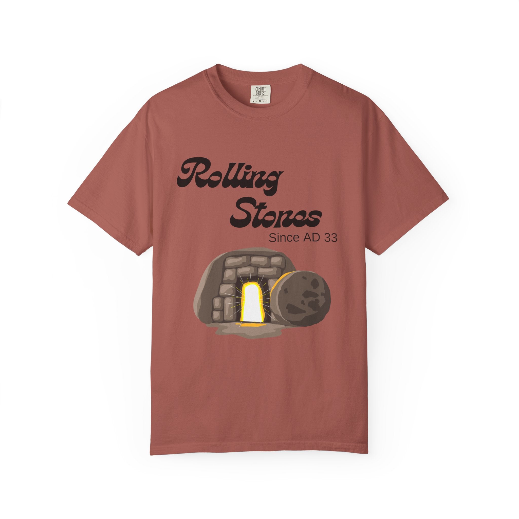Rolling Stones since AD 33 Unisex Garment-Dyed T-shirt