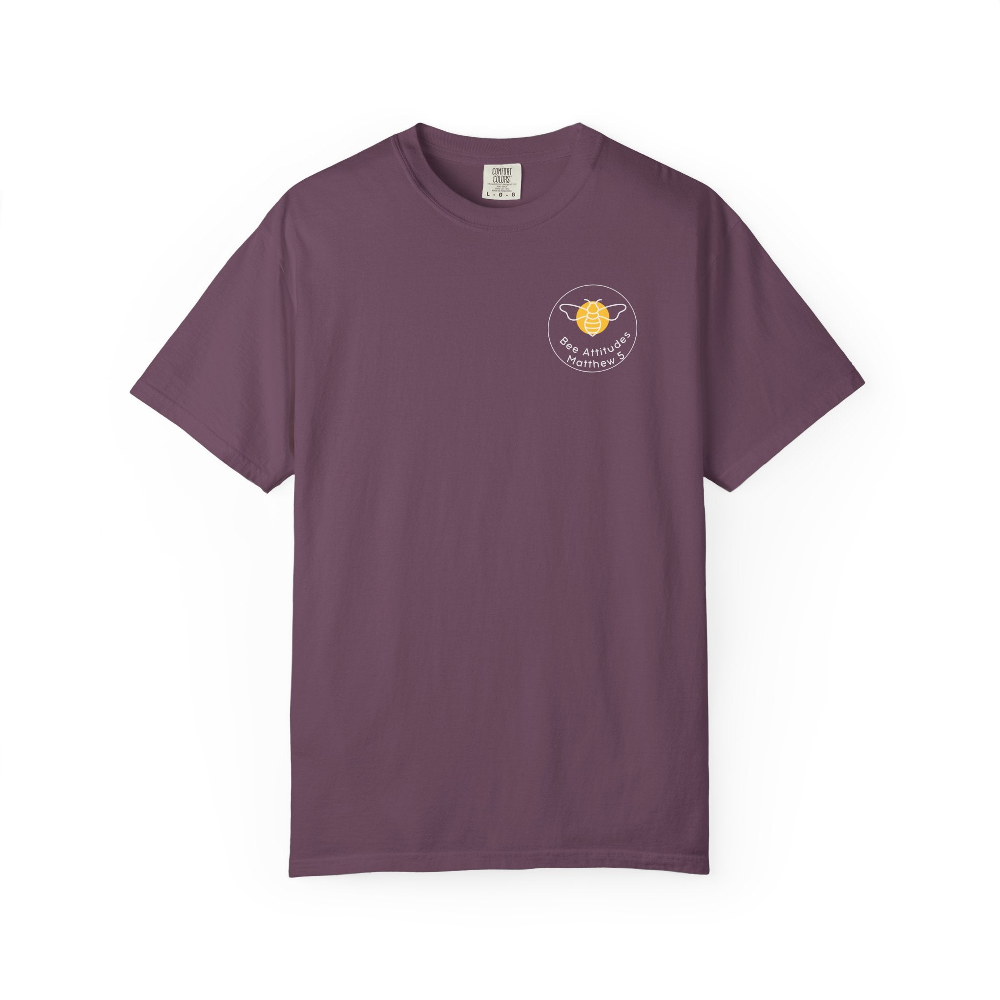 Bee-Attitudes Matthew 5:8 T Shirt (White Letters)