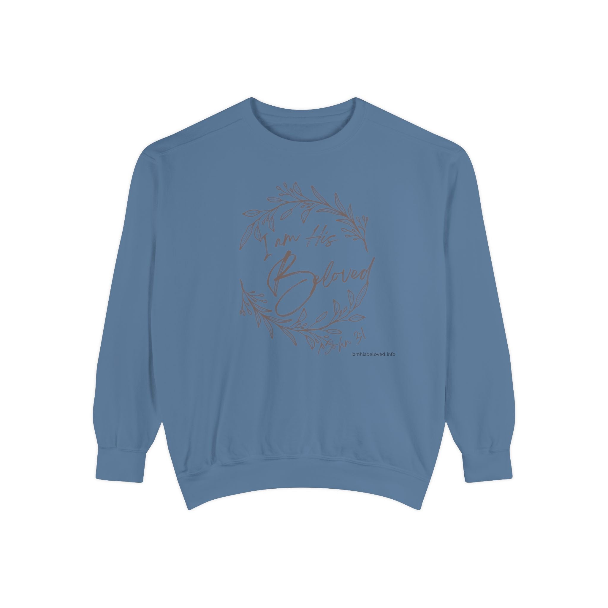 I Am His Beloved Wreath Sweatshirt