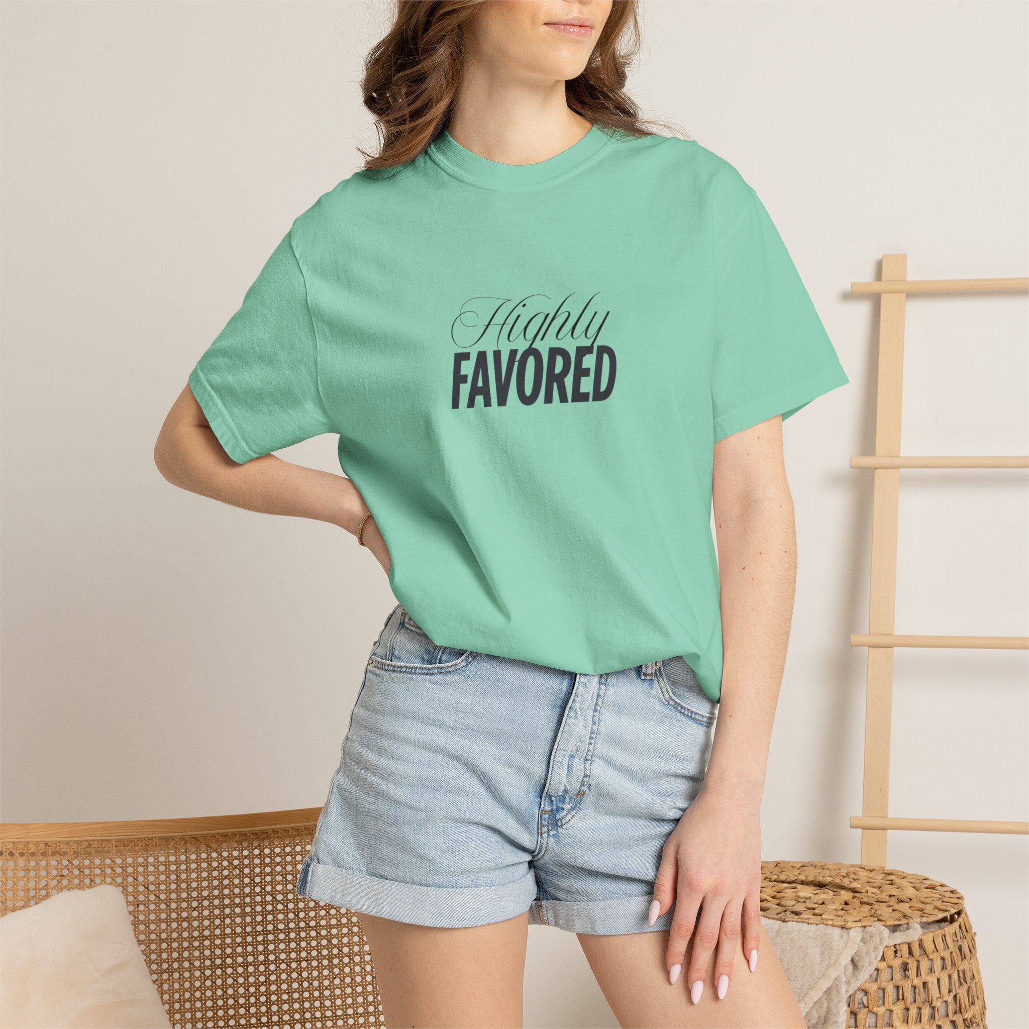 Highly Favored Truly Blessed  T-shirt