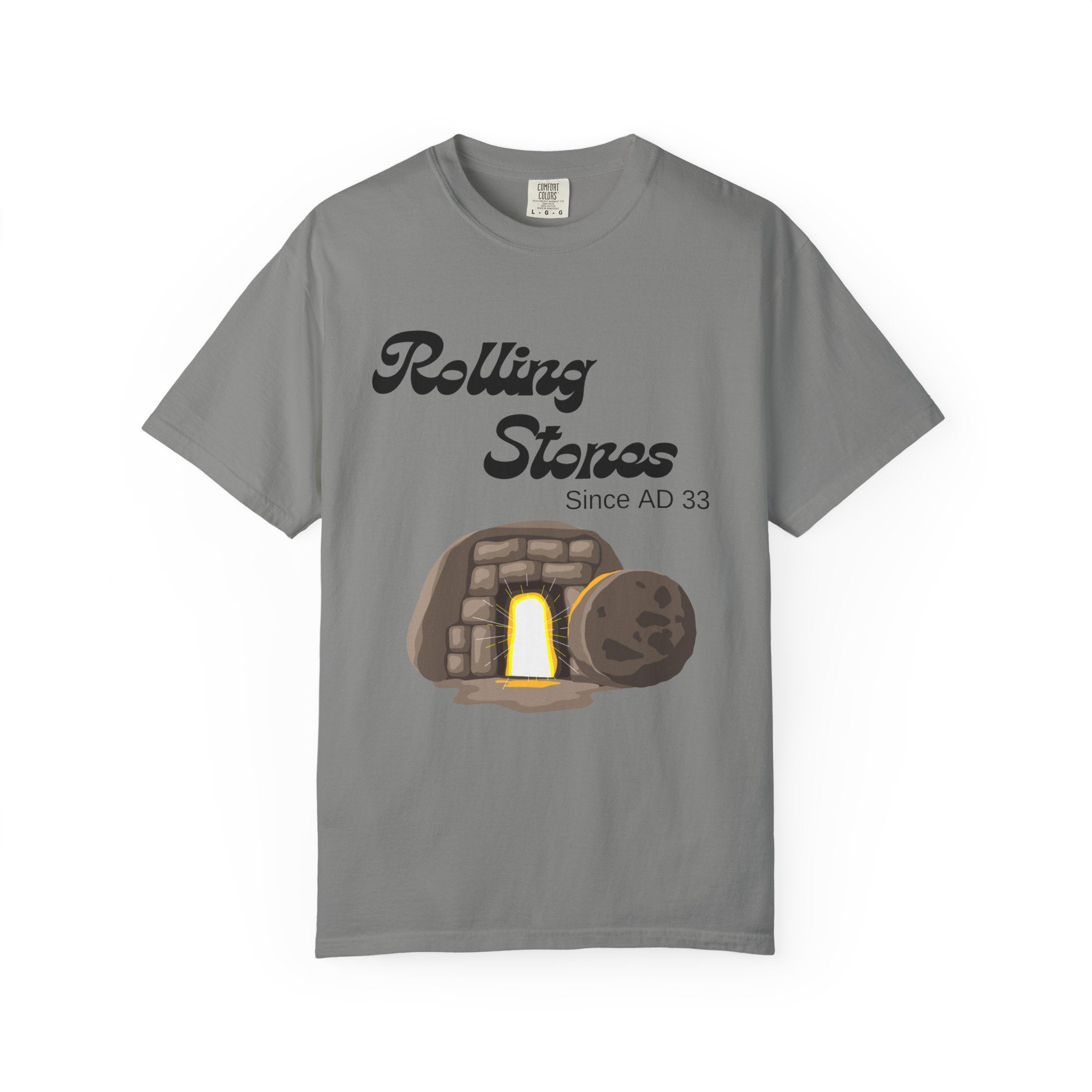 Rolling Stones since AD 33 Unisex Garment-Dyed T-shirt