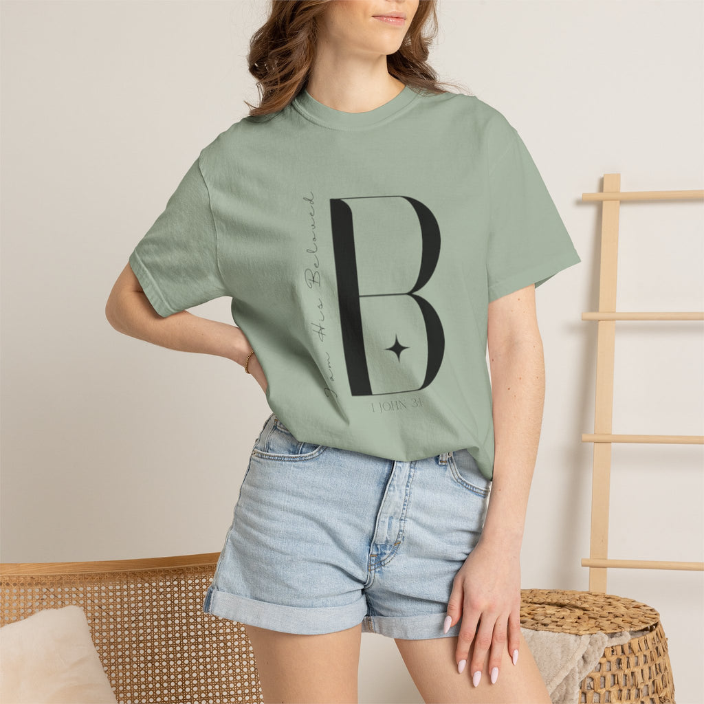 I am His Beloved "B" Style T Shirt