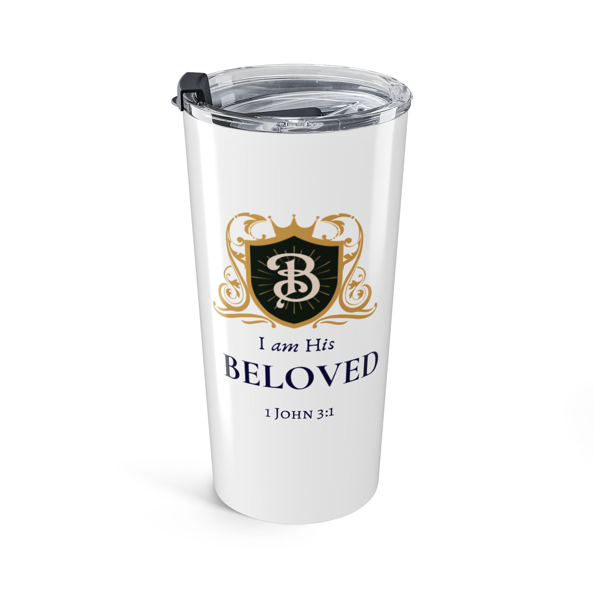 I am His Beloved Crested 2 Tumbler 20oz