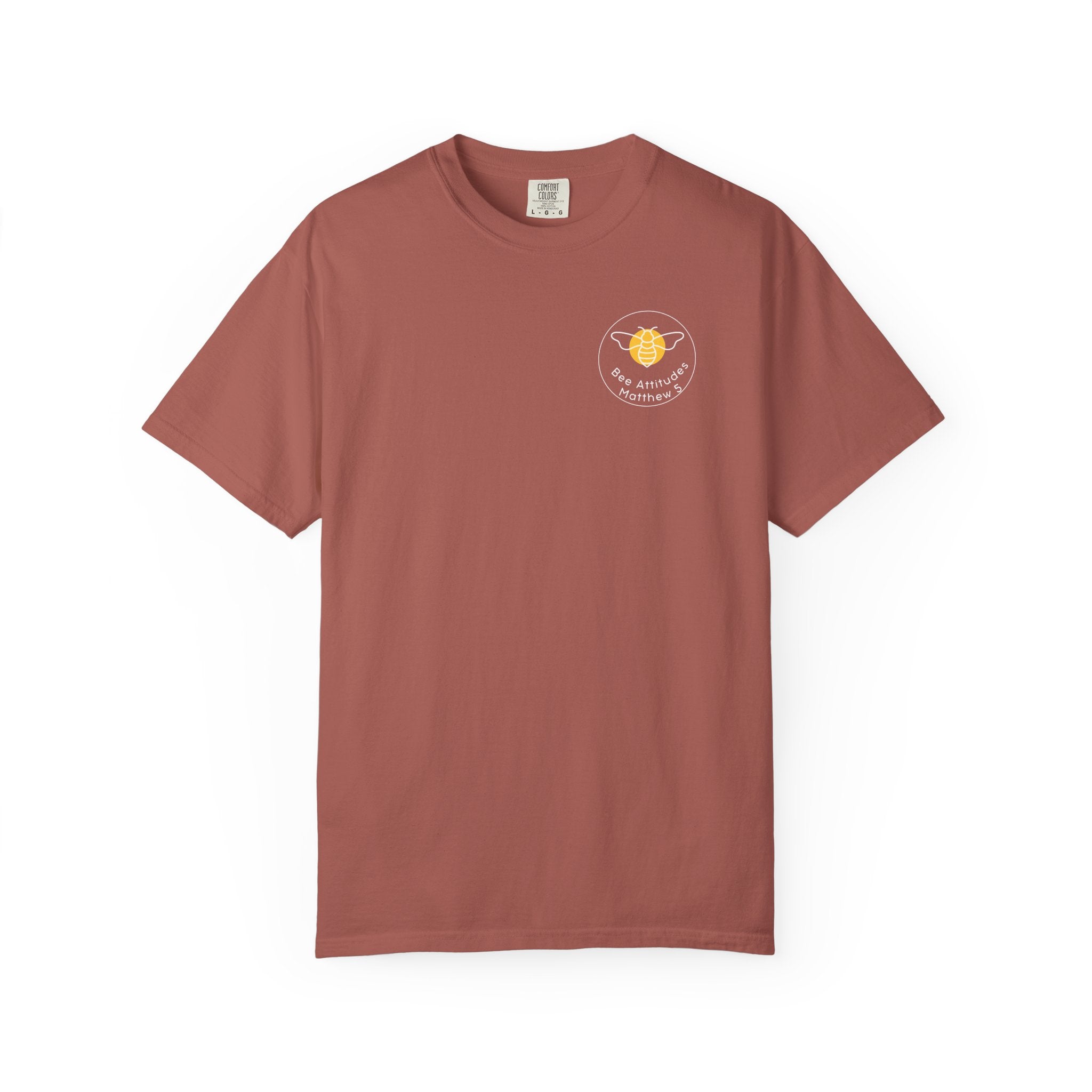 Bee-Attitudes Matthew 5:8 T Shirt (White Letters)