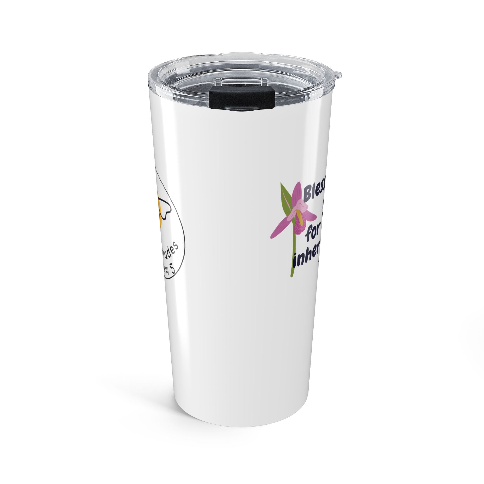 Bee-Attitudes ~ Matthew 5:5 ~ Tumbler 20oz