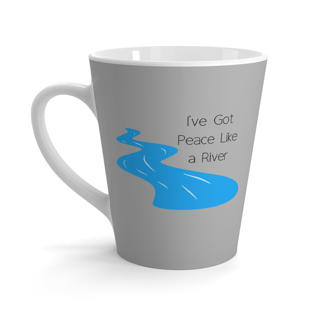Favorite Hymns ~ I've Got Peace Like a River Latte Mug