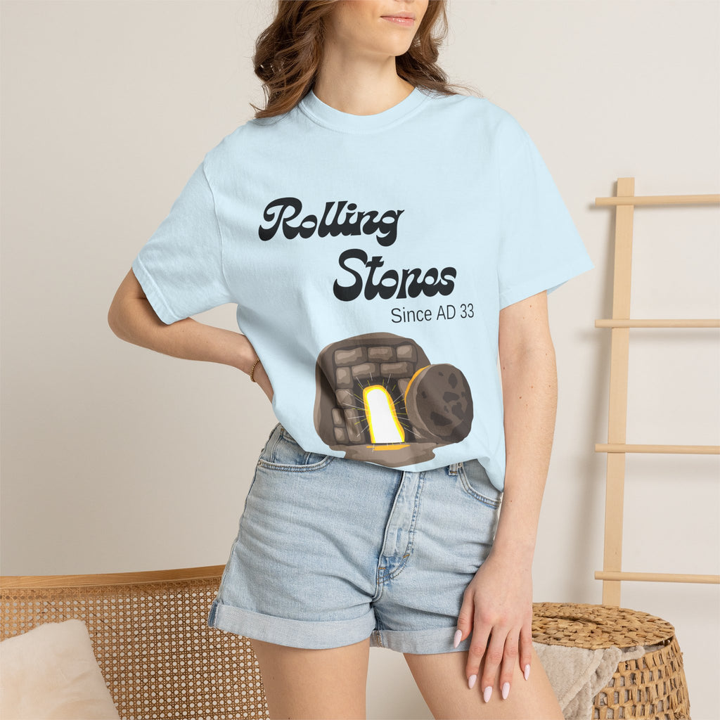 Rolling Stones since AD 33 Unisex Garment-Dyed T-shirt