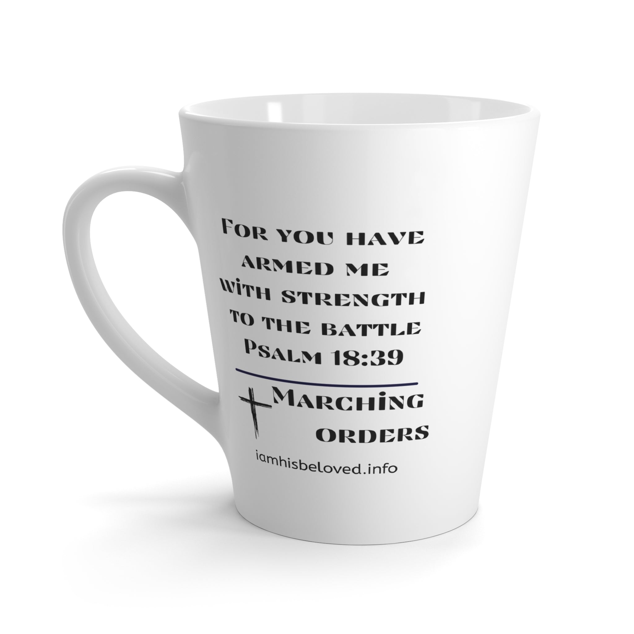 Marching Orders ~ Gentleness ~ Philippians 4:5 ~  Latte Mug