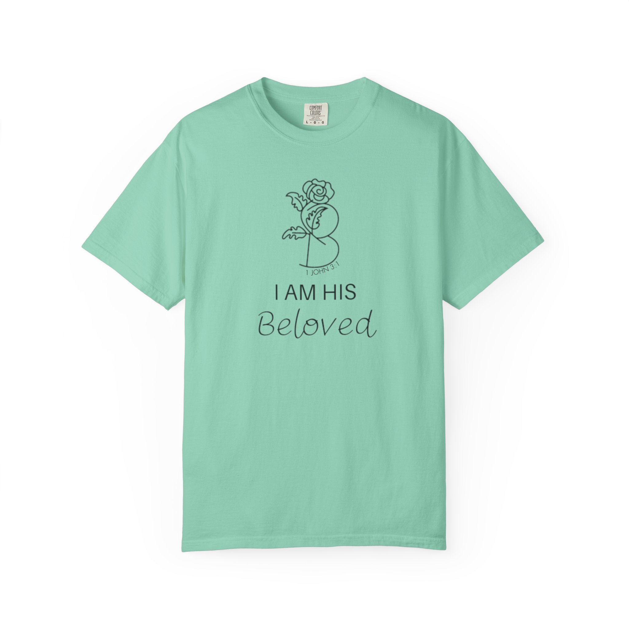 I am His Beloved "Rose" Style T Shirt