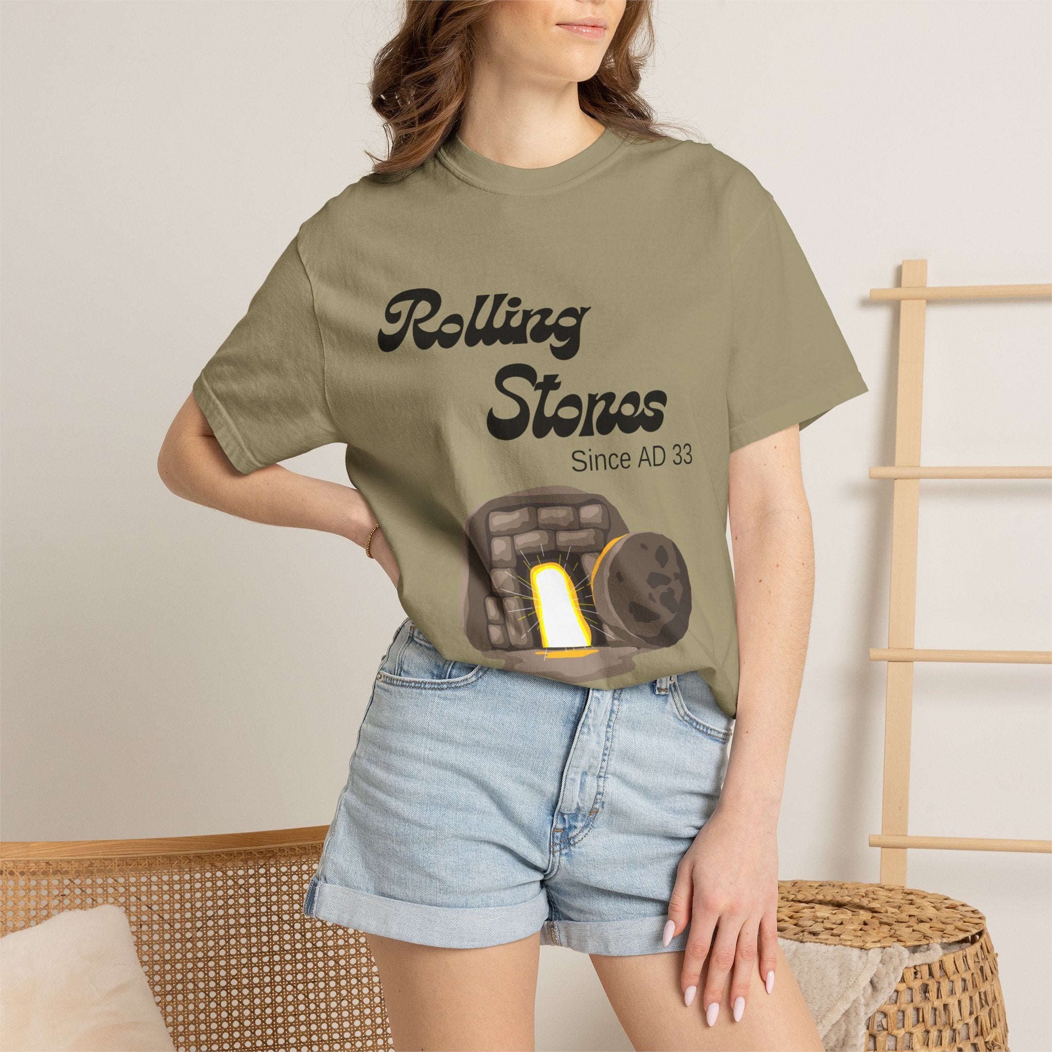 Rolling Stones since AD 33 Unisex Garment-Dyed T-shirt