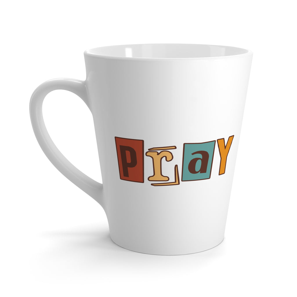 Pray Latte Mug