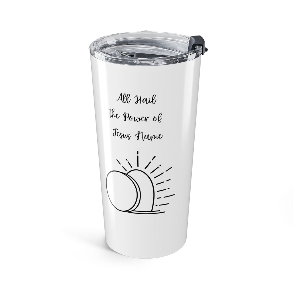 Favorite Hymns ~ All Hail the Power of Jesus Name ~ Tumbler 20oz