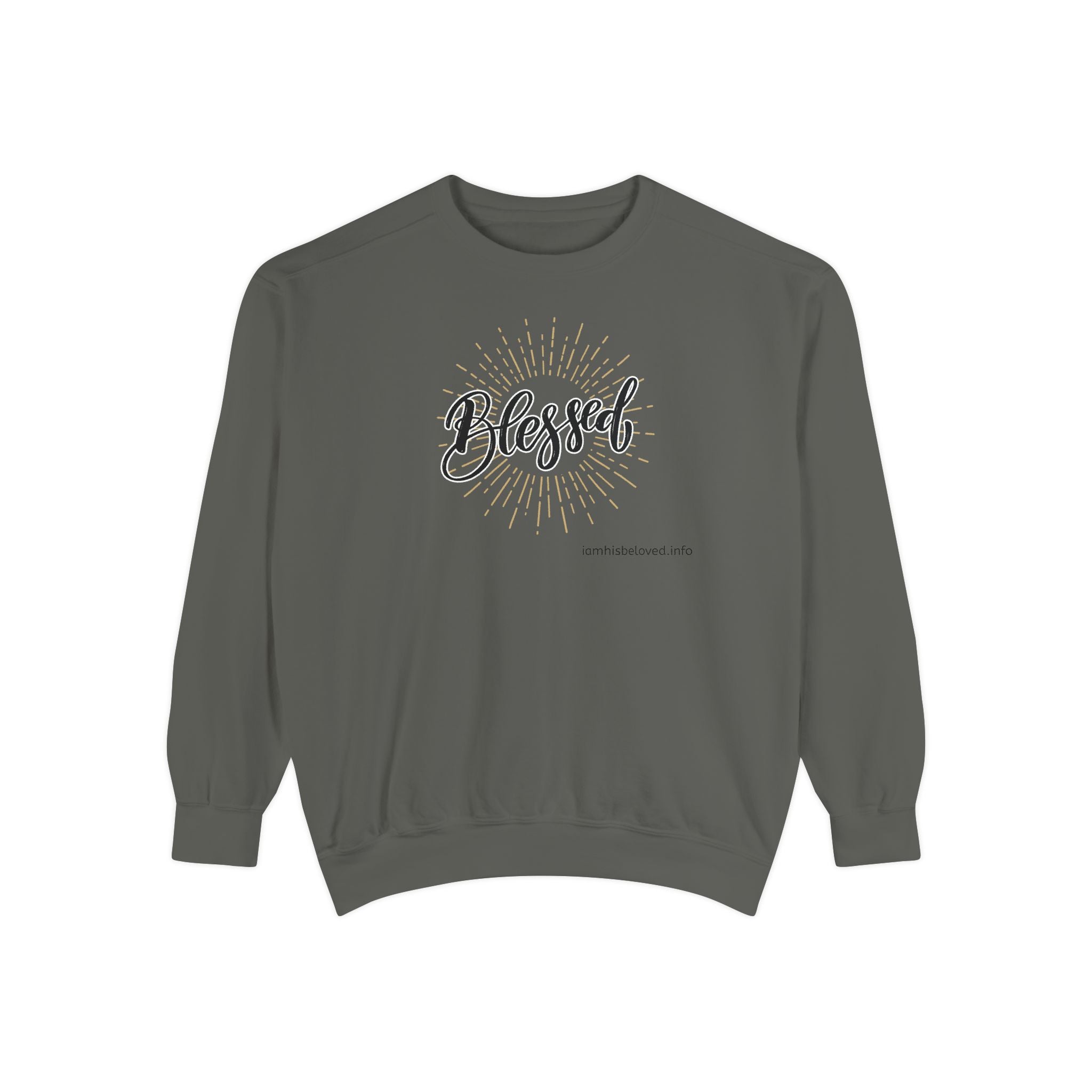 Blessed Garment Dyed Sweatshirt