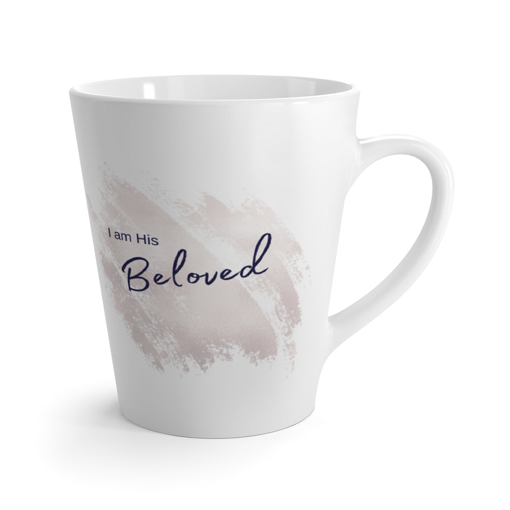 I am His Beloved Paint Latte Mug