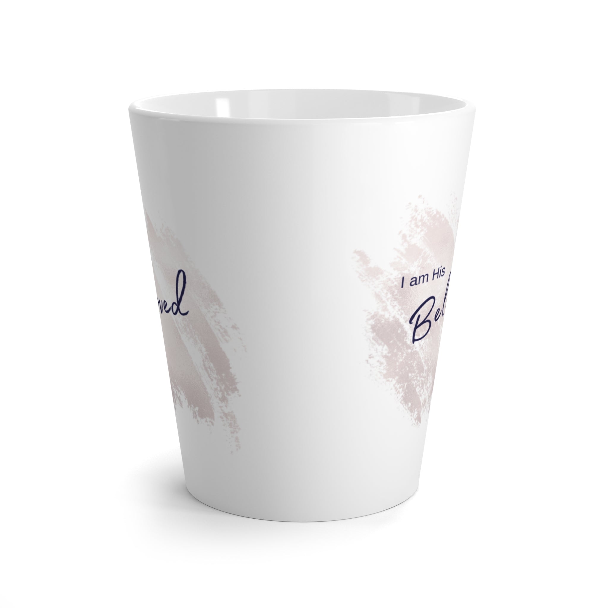 I am His Beloved Paint Latte Mug