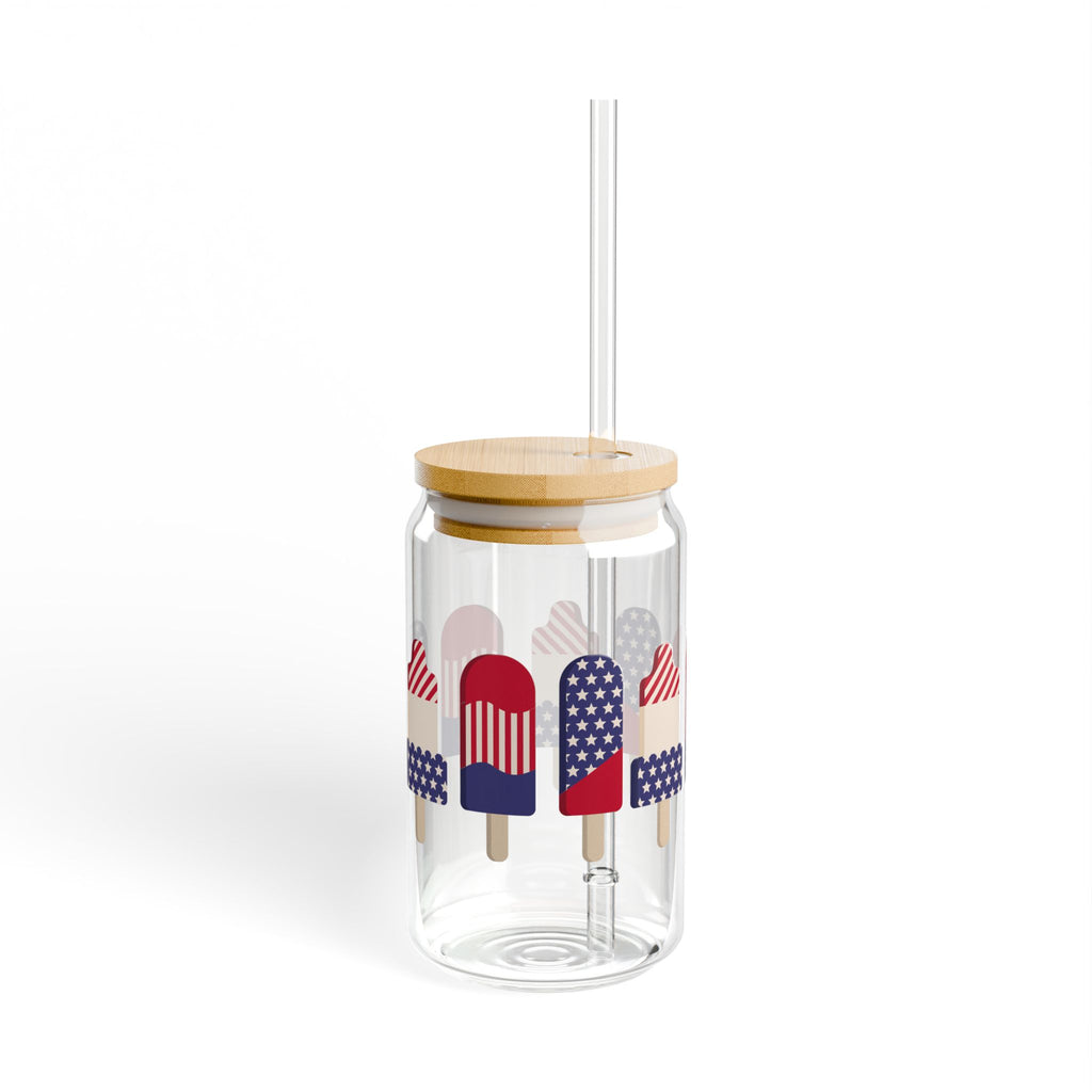 Patriotic Sipper Glass, 16oz