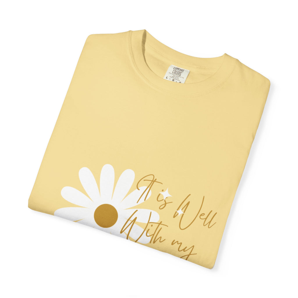 Favorit Hymns - It is Well Flower T Shirt