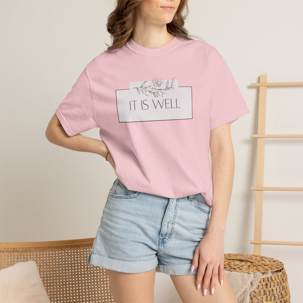 Favorite Hymns ~ It Is Well Framed T-Shirt
