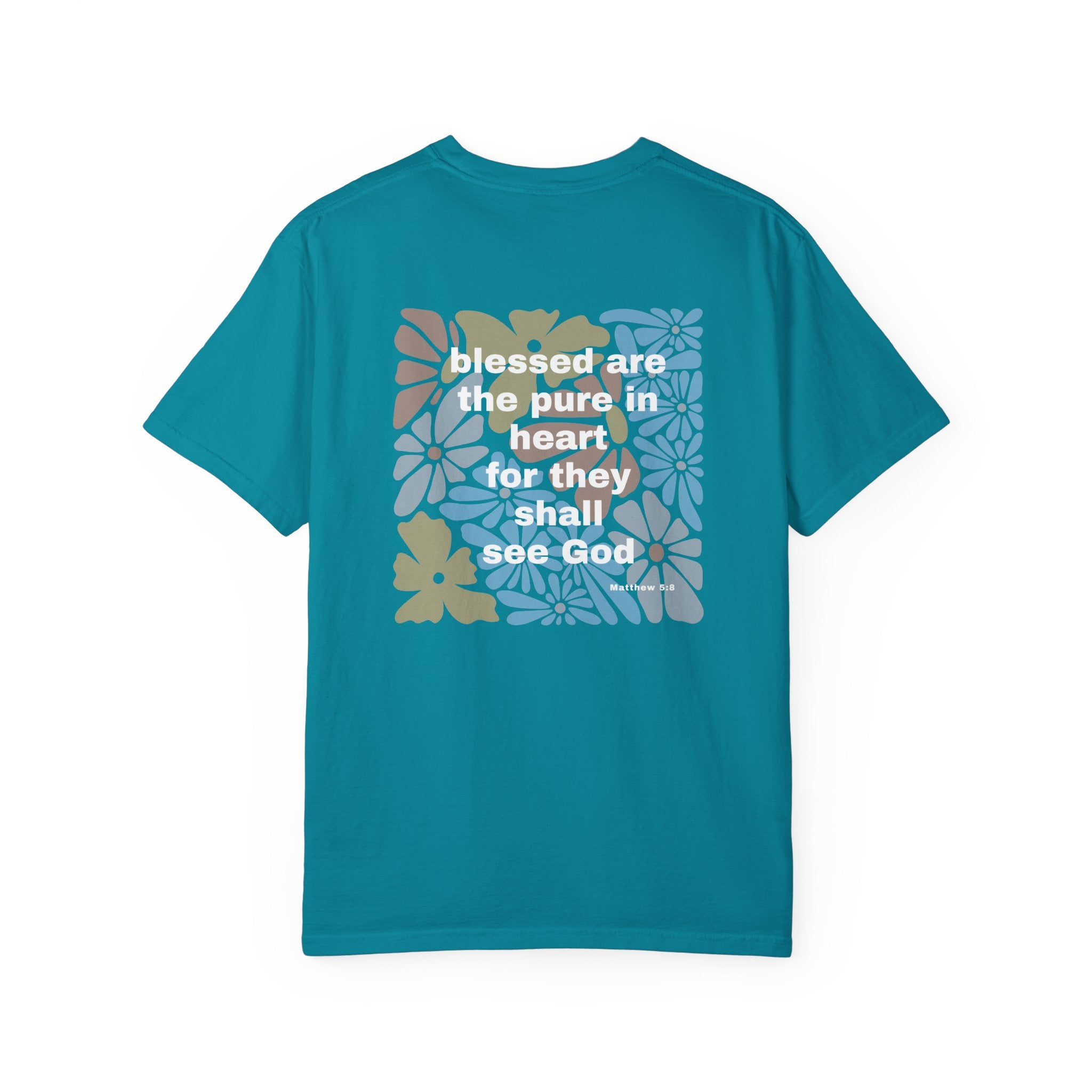 Bee-Attitudes Matthew 5:8 T Shirt (White Letters)