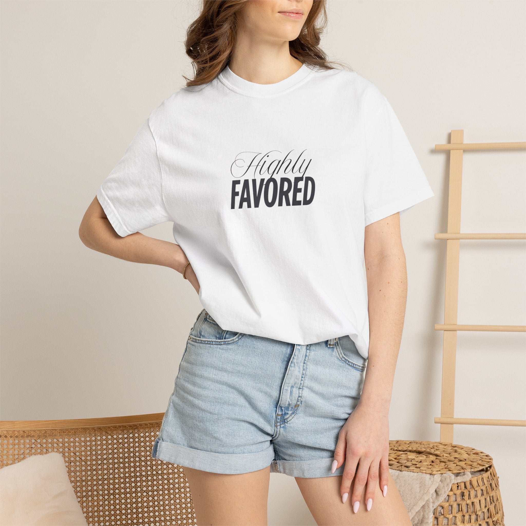 Highly Favored Truly Blessed  T-shirt