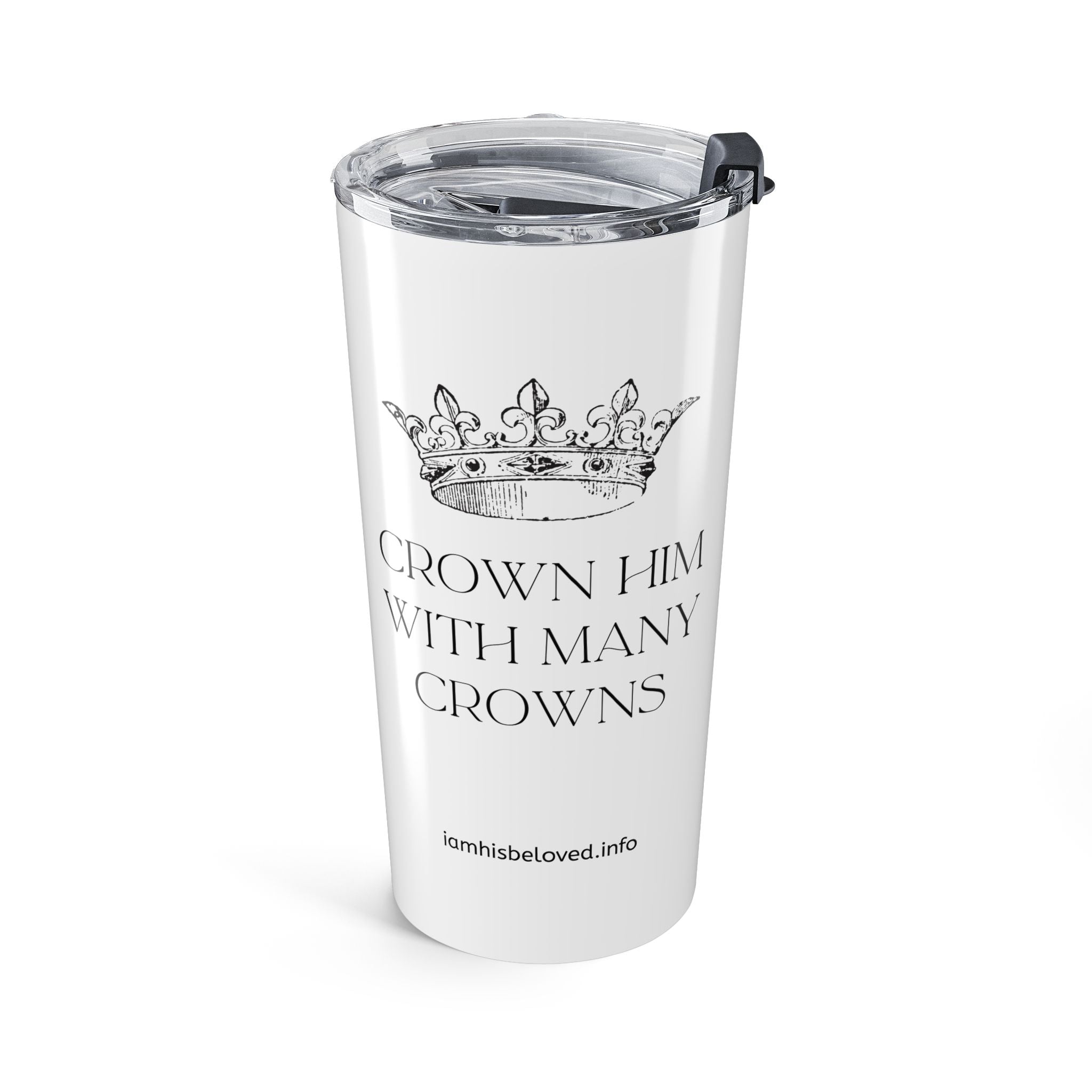 Favorite Hymns ~ Crown Him With Many Crowns Tumbler 20oz