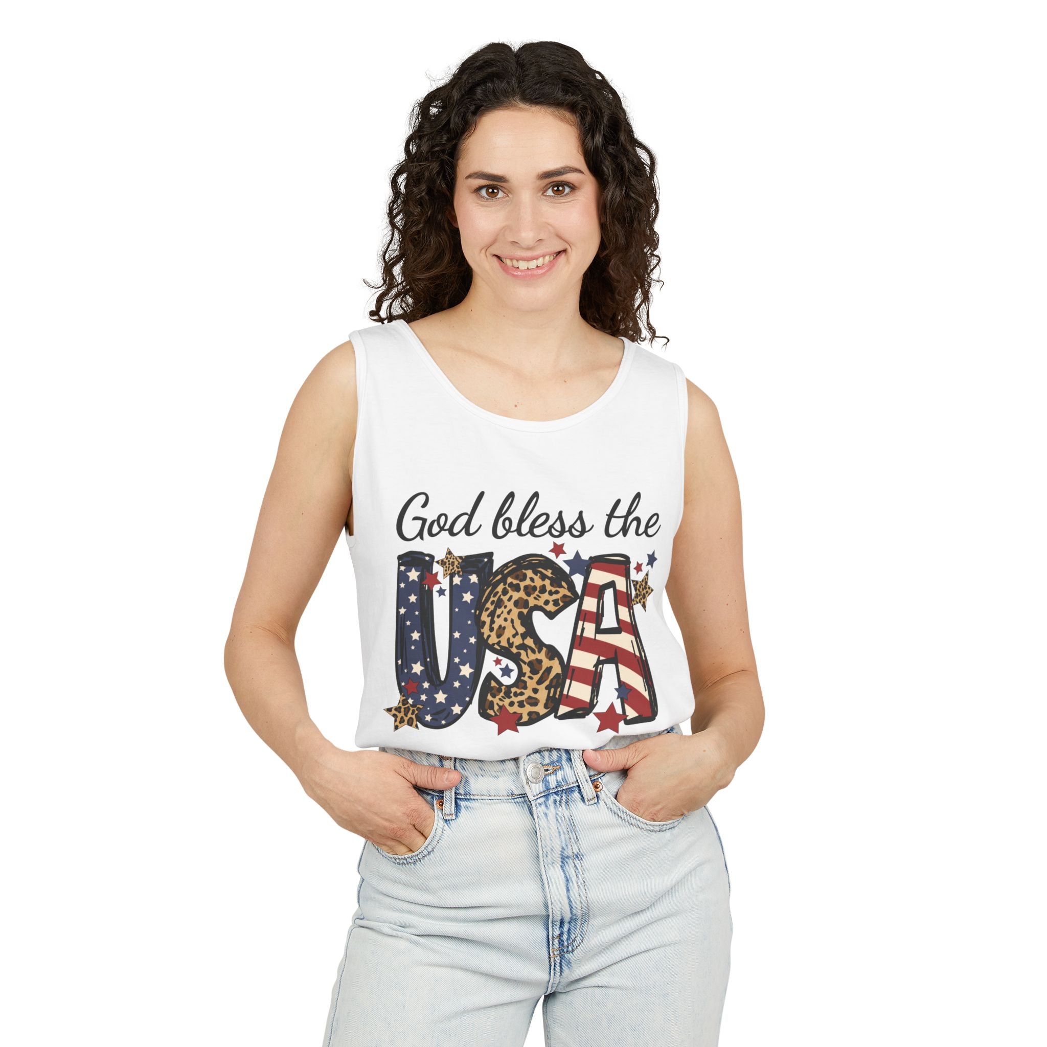 God Bless the USA Tank Top