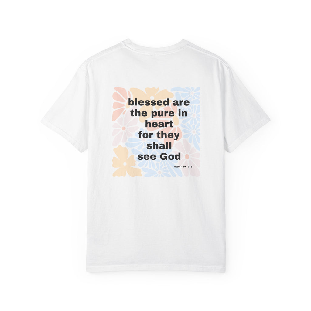 Bee-Attitudes 5:8 T-Shirt (Dark Letters)