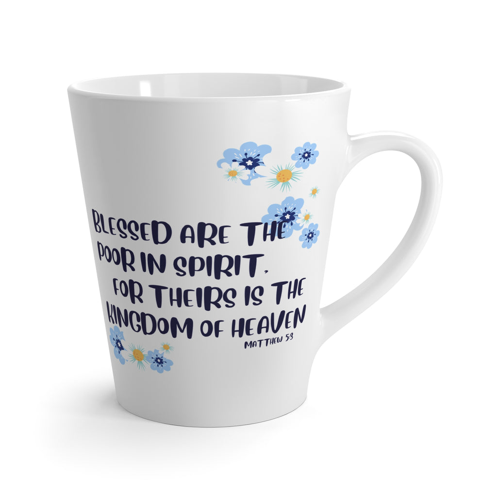 Bee-Attitudes ~ Matthew 5:3 ~  Latte Mug