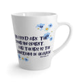 Bee-Attitudes ~ Matthew 5:3 ~  Latte Mug