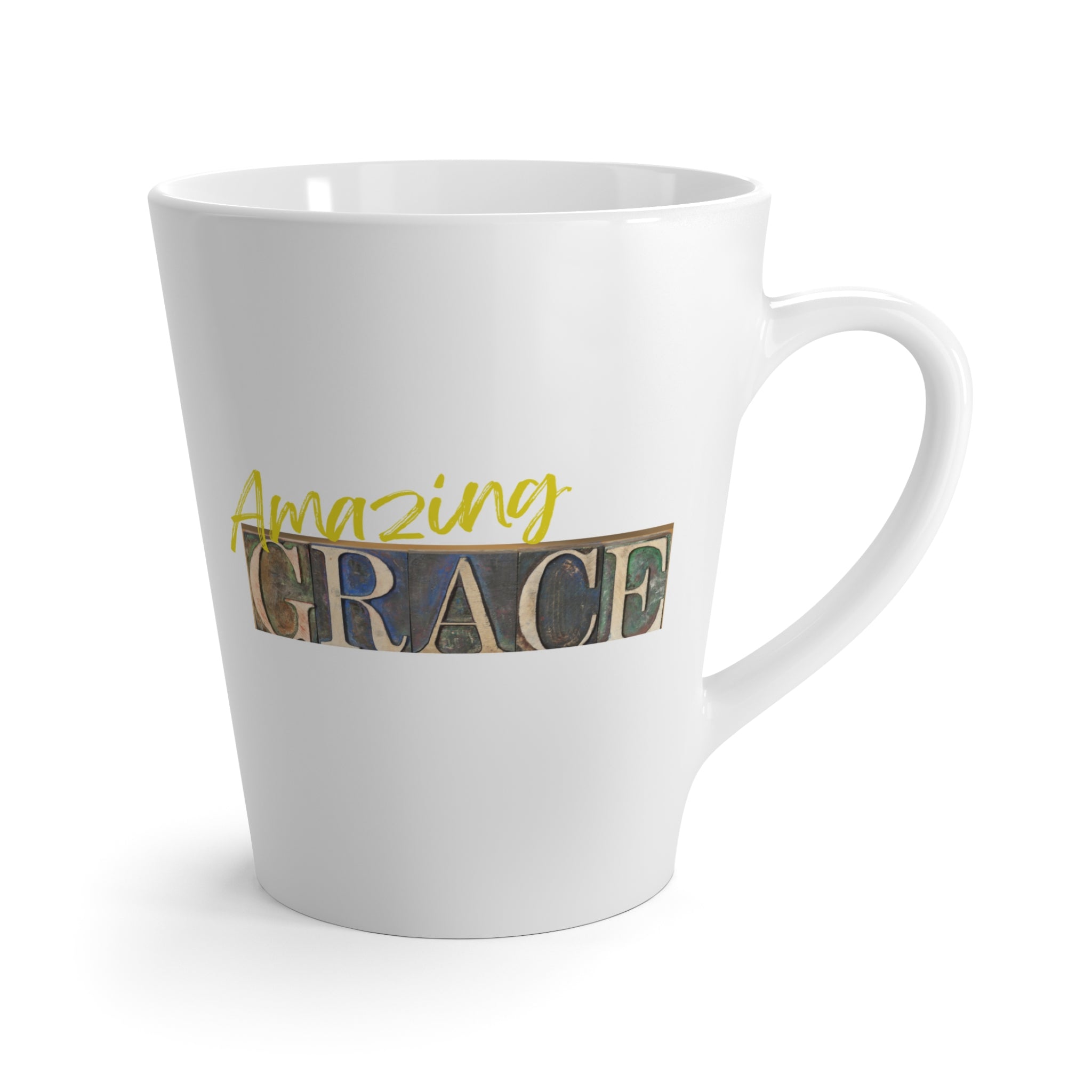 Favorite Hymns ~ Amazing Grace Latte Mug