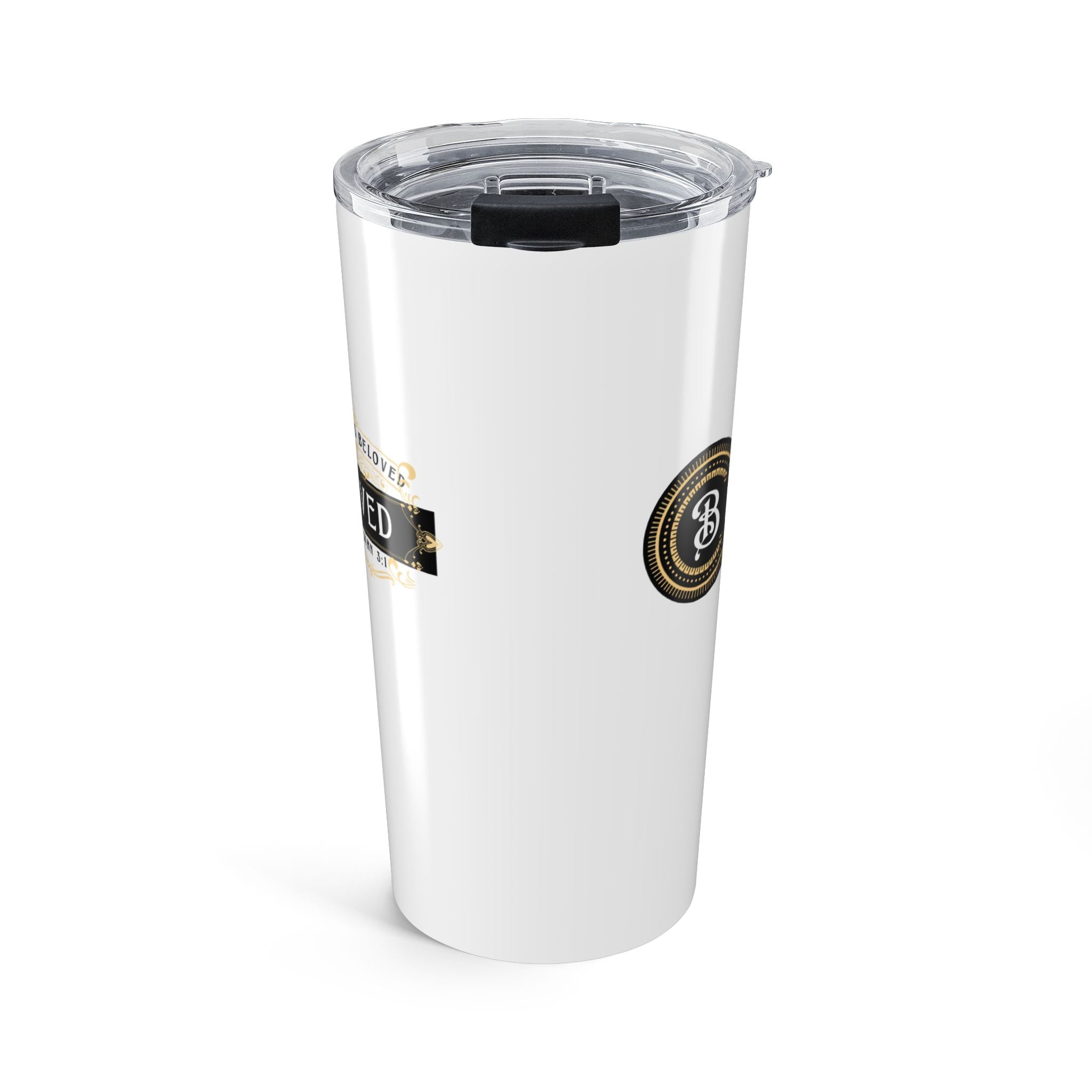 I am His Beloved Crested Tumbler 20oz