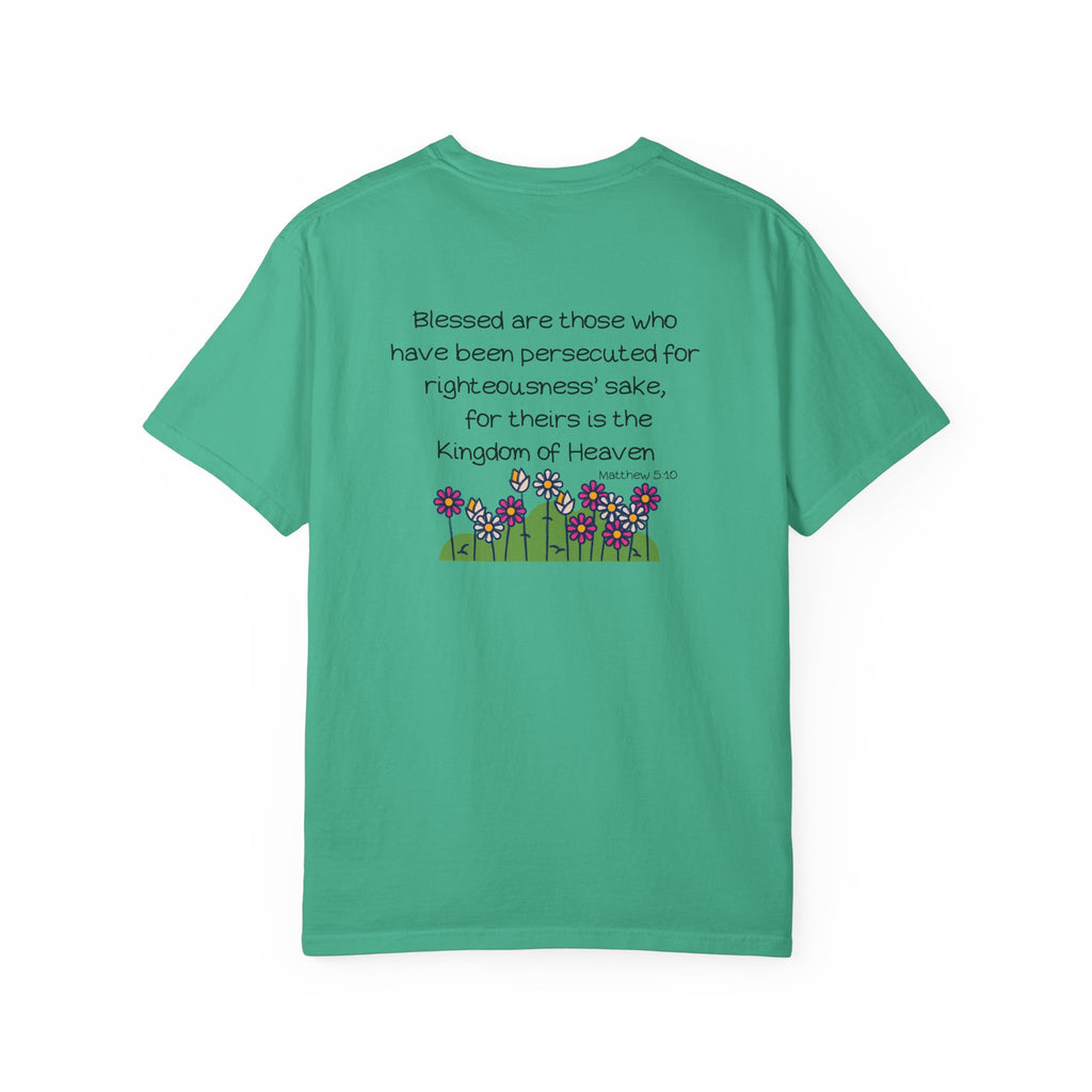 Bee-Attitudes Matthew 5:10 T-Shirt, Christian Tee, Religious Shirt, Faith Based