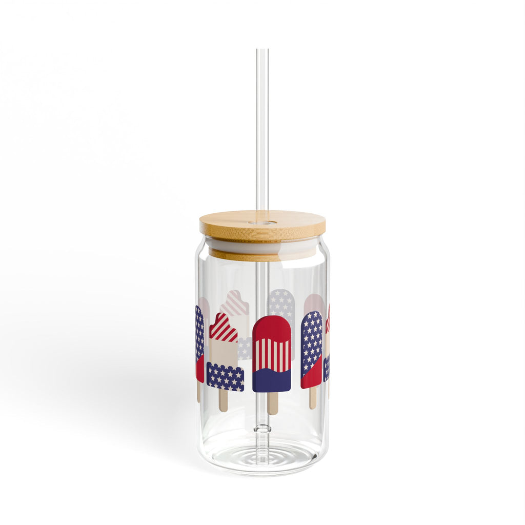Patriotic Sipper Glass, 16oz