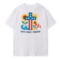 Faith Freedom Family T-Shirt